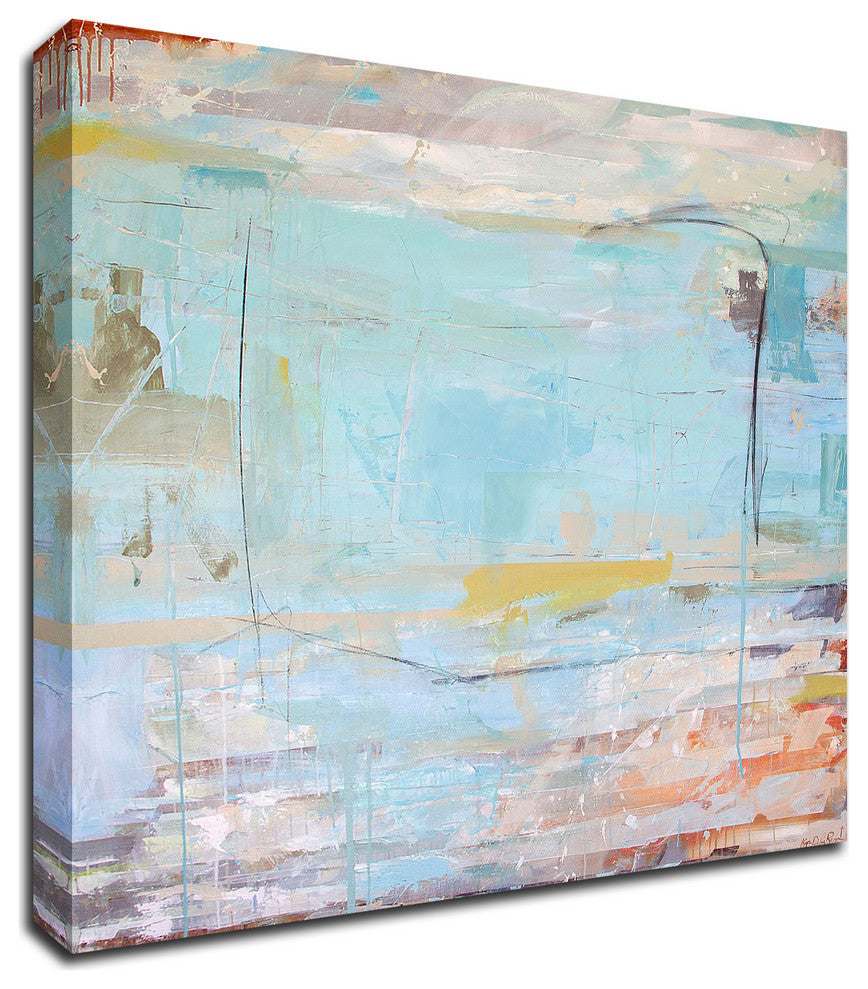 Crown City by Kym De Los Reyes, Print on Canvas, 16"x16"