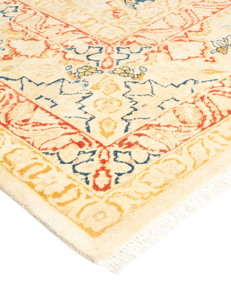 Mogul, One-of-a-Kind Hand-Knotted Area Rug Ivory, 9' 2" x 12' 3"