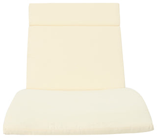 GDF Studio Soleil Outdoor Chaise Lounge Cushion, Beige