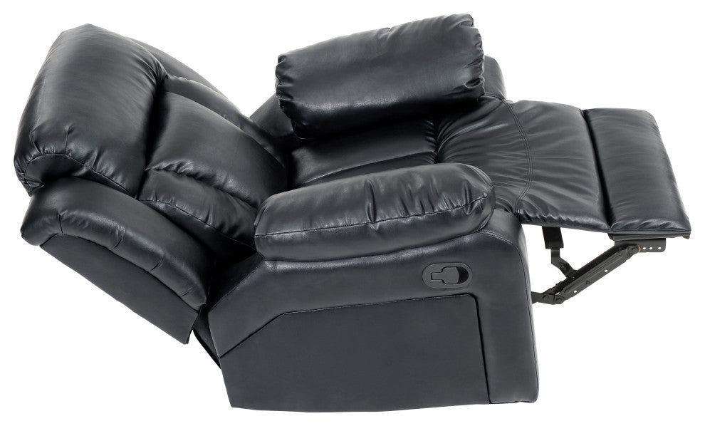 Springfield Rocker Recliner, Black