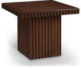 Spencer Oak Veneer Coffee Table, Brown, 18" H, 1 Piece