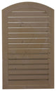 18"W x 30"H Eyebrow Gable Vent Louver, Functional