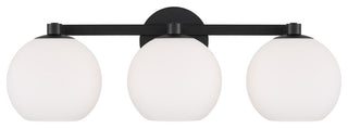 Capital Lighting 152131-548 Ansley 3 Light 23"W Vanity Light - Matte Black