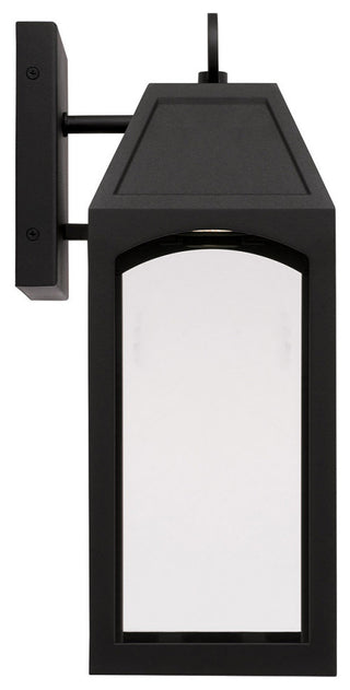Capital Lighting 946311-GL Burton 17" Tall Outdoor Wall Sconce - Black