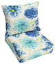Sorra Home Gardenia Seaglass Corded Pillow and Cushion Set 25"x25"x5"