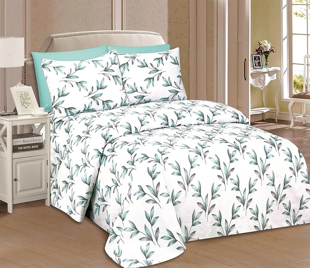 Beverly Hills 1800 Series, Printed Sheet Set, Laurel, Queen