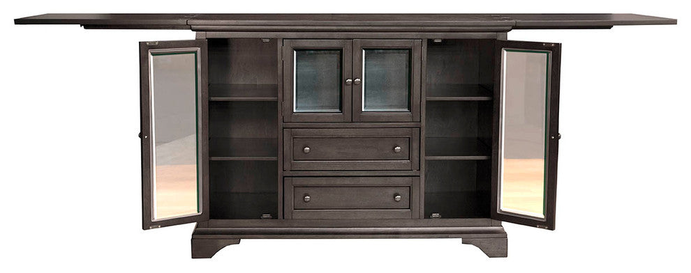 A-America Furniture Mariposa Server, Warm Gray MRPWG9010