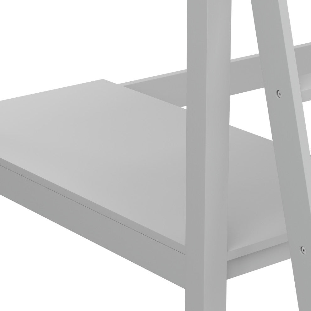 Hillsdale Kids and Teen Twin Loft Bed, Gray