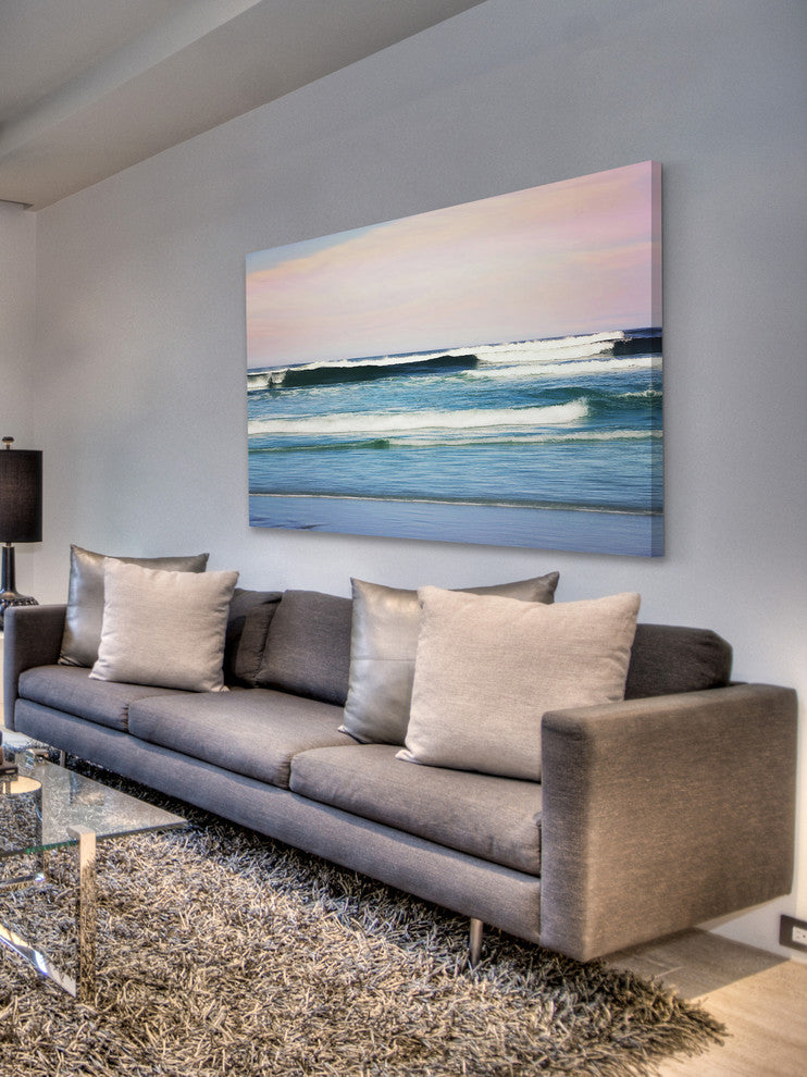 Marmont Hill, "Crashing Waves" by Sylvia Cook Painting on Wrapped Canvas, 45x30