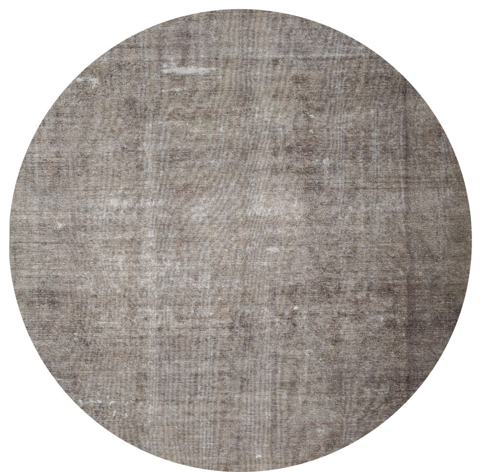 Ahgly Company Indoor Round Traditional Area Rugs, 3' Round