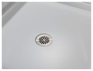Delta DT051411 4" Prefab Round Shower Drain - Champagne Bronze