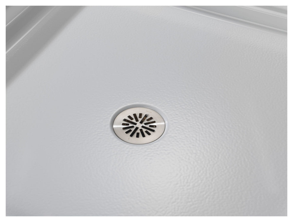 Delta DT051411 4" Prefab Round Shower Drain - Champagne Bronze