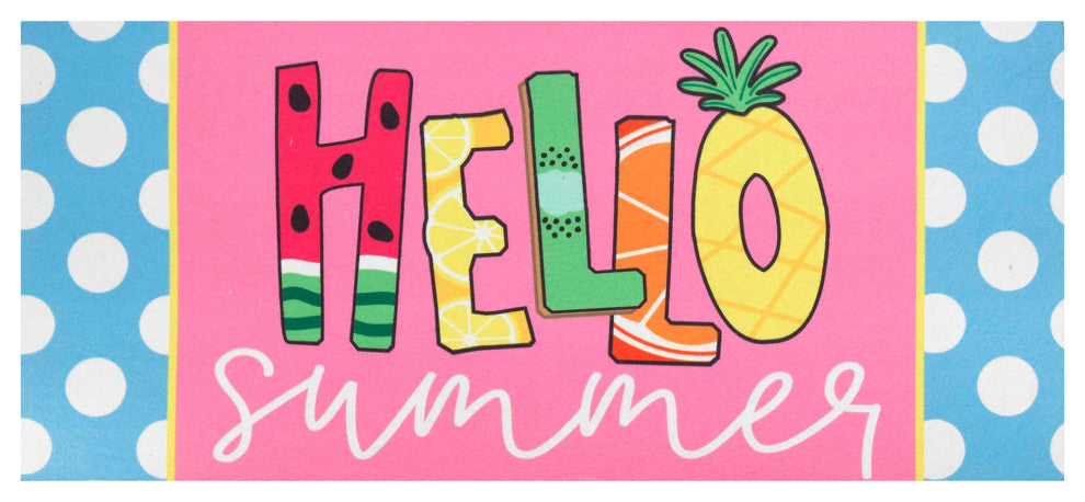 Doormat Insert, Hello Summer