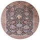 Ahgly Company Indoor Round Mid-Century Modern Area Rugs, 7' Round