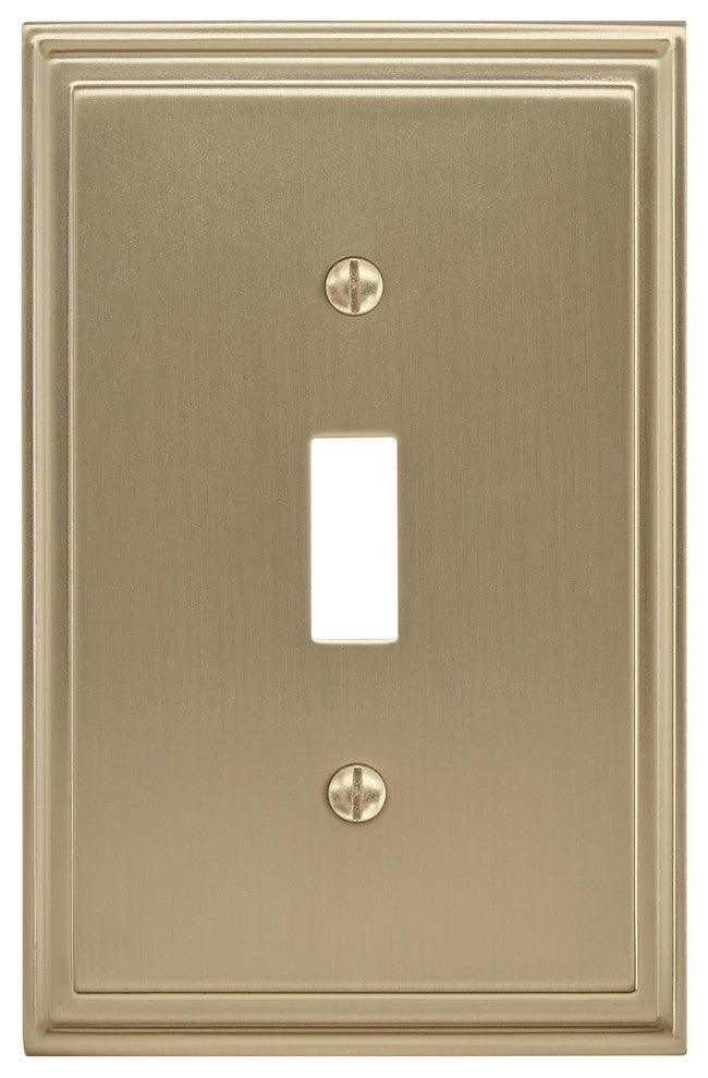 Amerock 1 Toggle Wall Plate, Golden Champagne