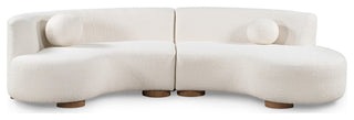 Octavia Sectional, Ivory