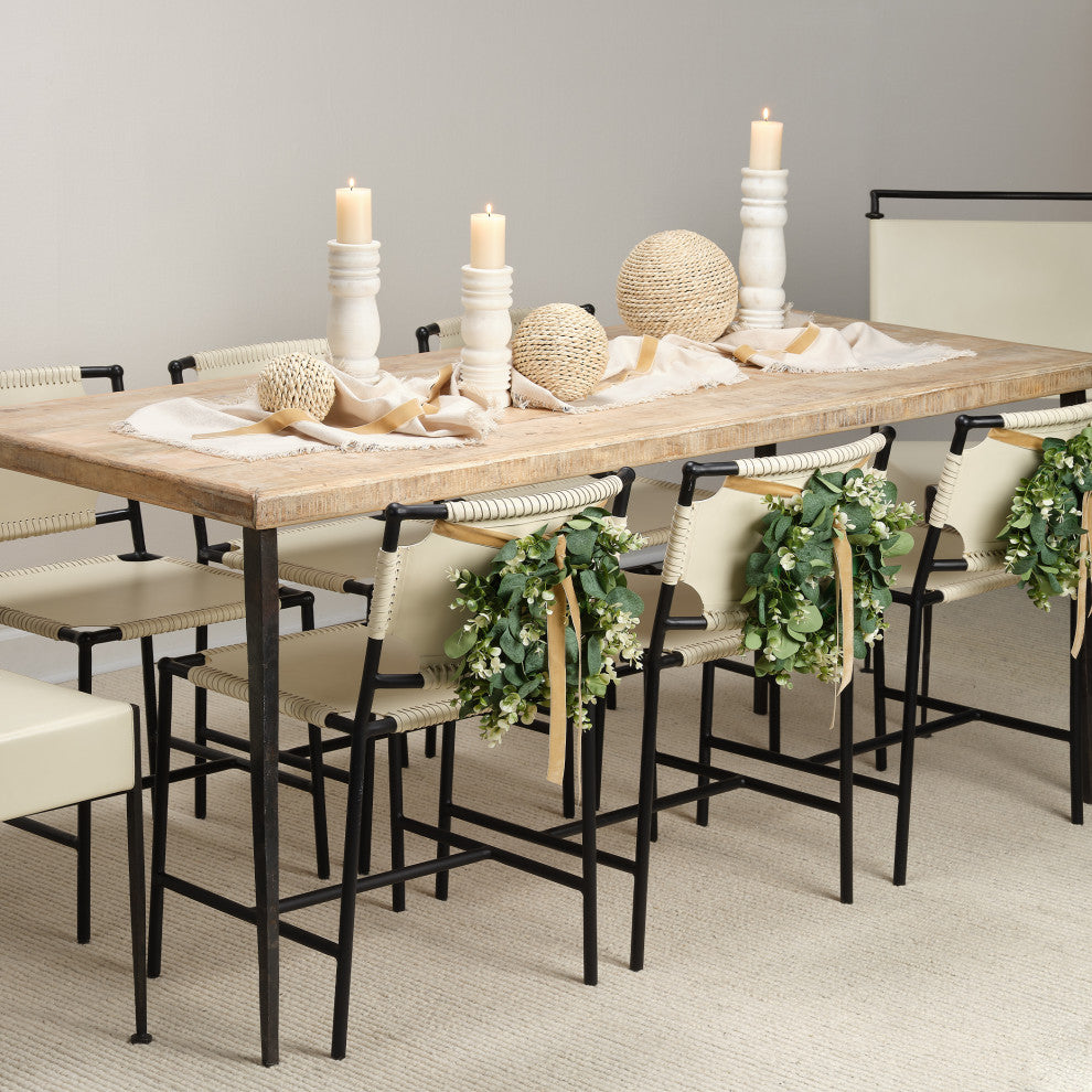 Monument Marble Candlesticks, Set of 3