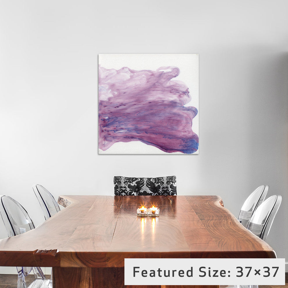 "Pour One" by Emily Magone, 37x37x1.5