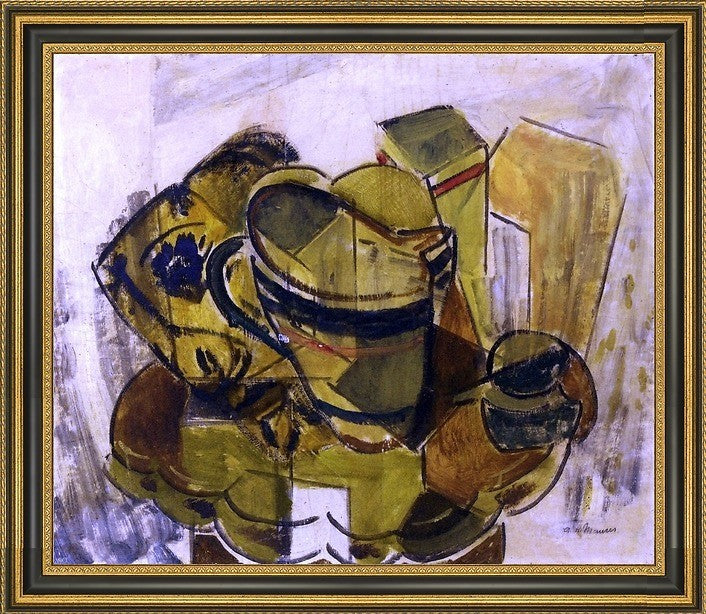 Alfred Henry Maurer Still Life No. 7 - 16" x 20" Framed Premium Canvas Print