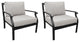 kathy ireland Madison Ave. Club Chair 2 Per Box, Truffle