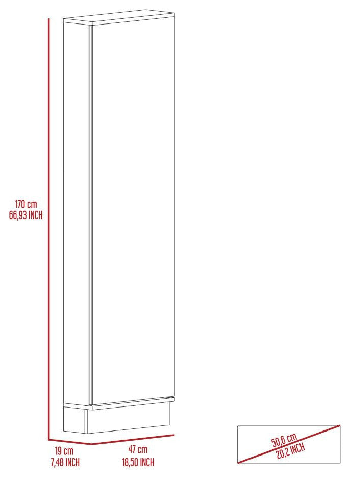 Ruan Xl Shoe Rack, White