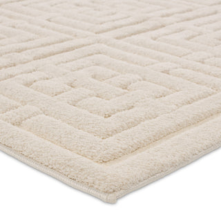 Jaipur Living Marvelle Geometric Cream Area Rug 5'3"X7'6"