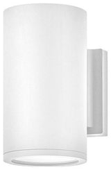 Silo Small Down Light Wall Mount Lantern in Satin White