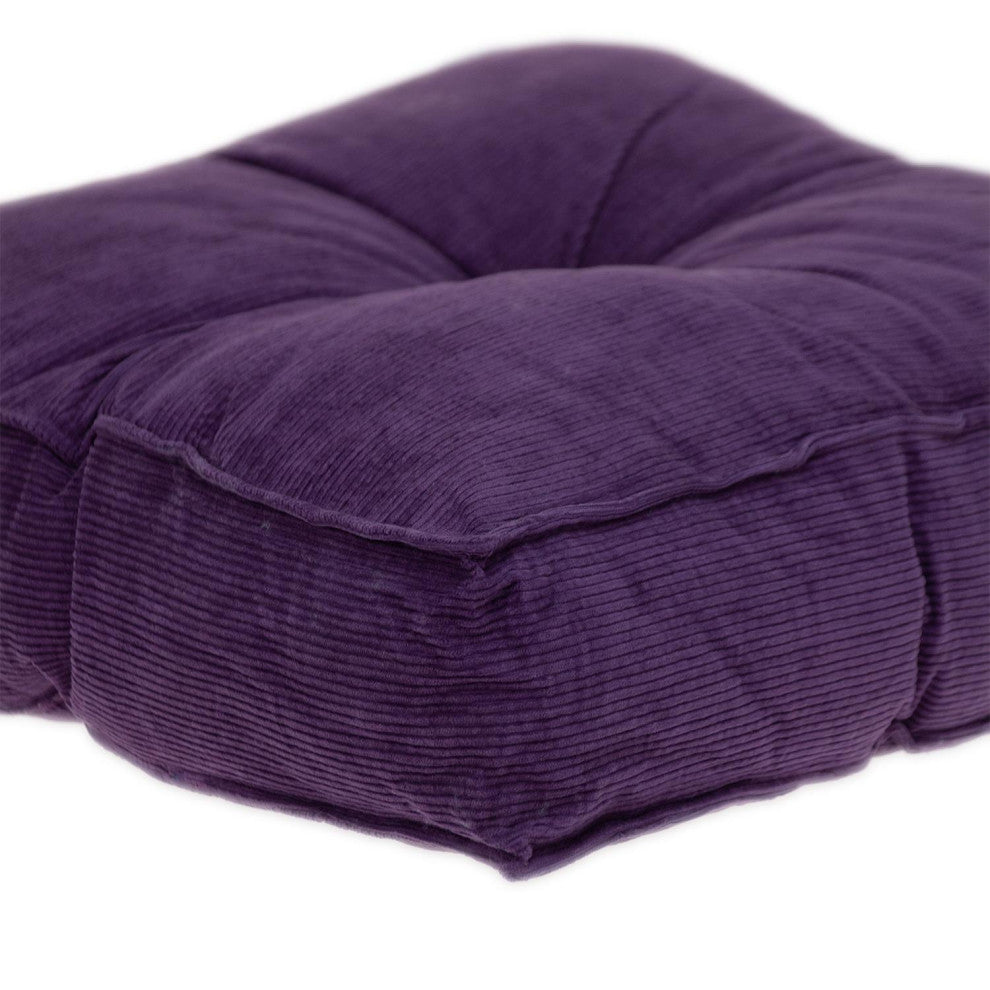 Parkland Collection Alena Purple Floor Pillow