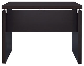 Wooden Extension Desk, Cappuccino
