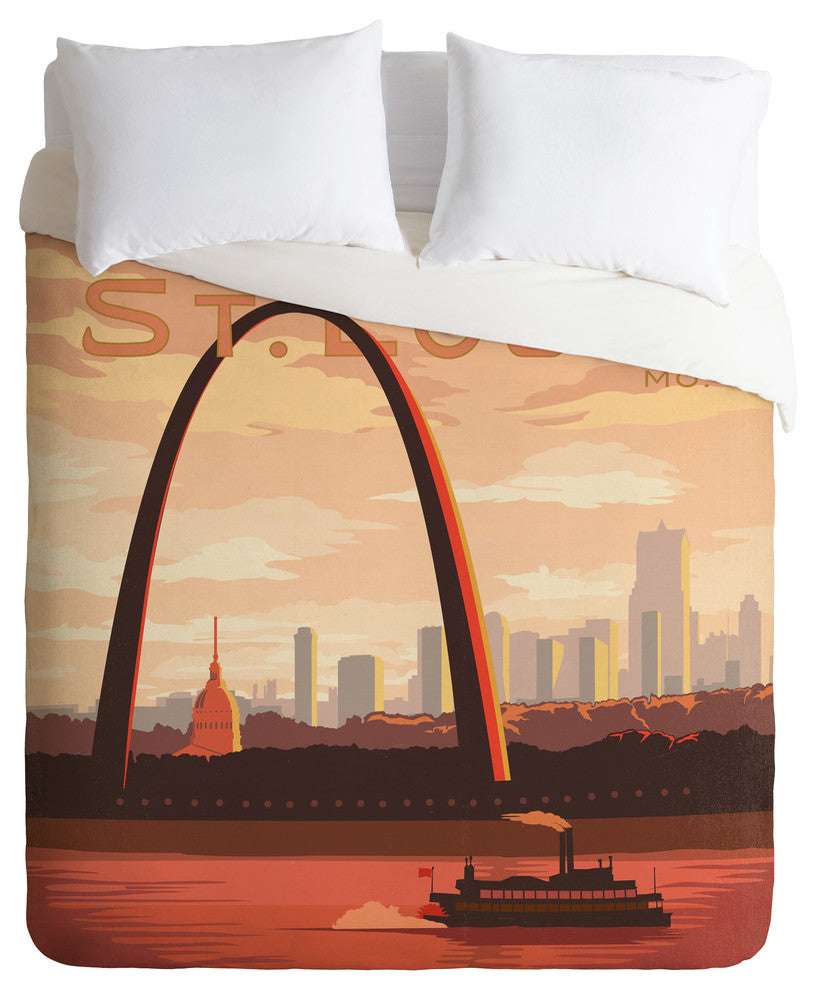 Deny Designs Anderson Design Group St Louis Duvet Cover - Lightweight