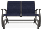 Belle Isle Sling 2-Seat Glider, Collect Indigo/Warm Gray