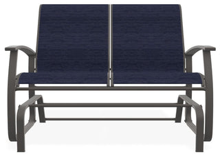 Belle Isle Sling 2-Seat Glider, Collect Indigo/Warm Gray