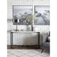 Modus Saxon 3PC Coffee, End & Console Table in Matte Black