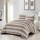 3 Piece Faux Fur Set Duvet, Sarai, 102" X 90