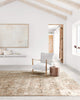 Theia Area Rug by Loloi, Taupe/Gold, 7'10"x10'
