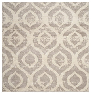Safavieh Amsterdam Ams107A Damask Rug, Ivory/Mauve, 6'7"x9'2"