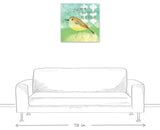Believe Be Free Fly High 24x24 Canvas Wall Art