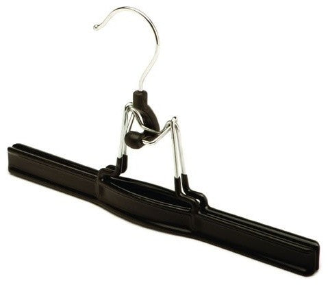 Metal Non-Slip Clamp Style Pant Hanger, Set of 10