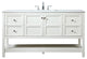 Elegant Decor Theo Bathroom Vanity White