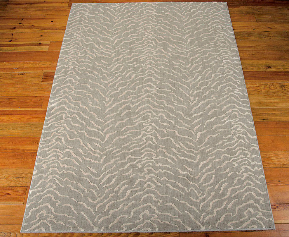 Nourison Nepal Area Rug, Quartz, 7'9"x10'10"