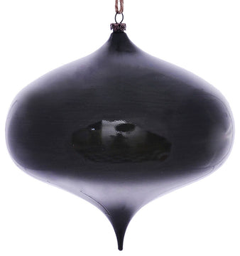 Vickerman 6" Moss Green Wood Grain Onion Orn 2/Bag