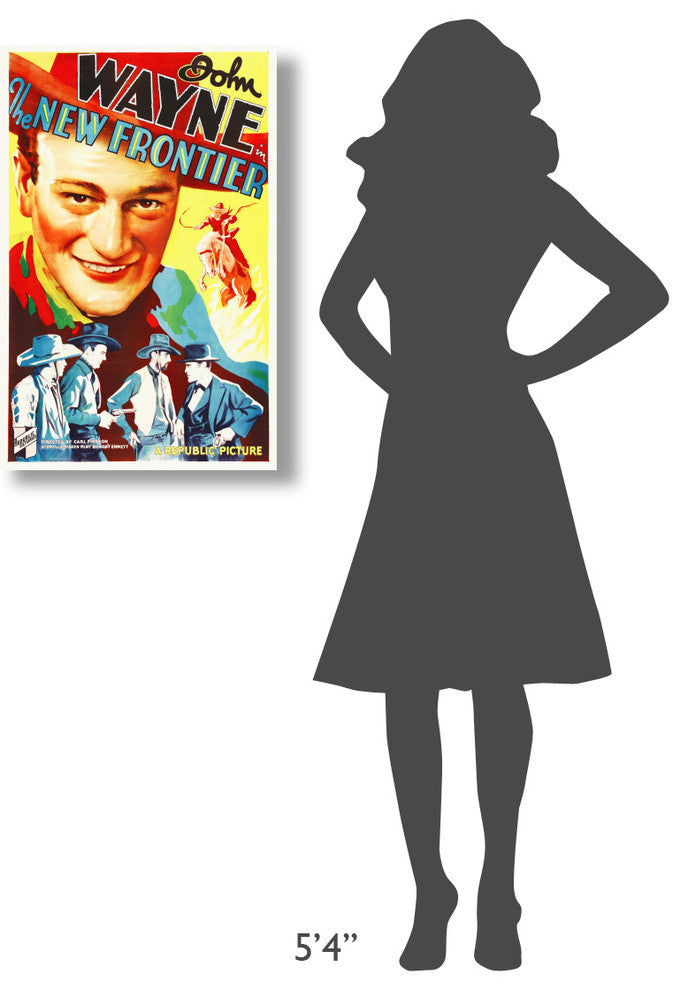 "The New Frontier" Stretched Canvas Giclee by Hollywood Photo Archive, 20x30"