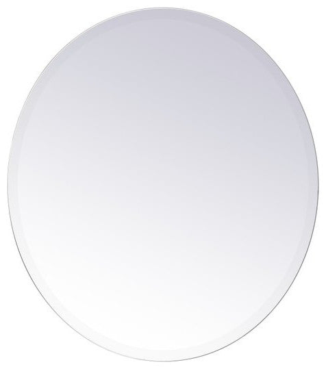 Contemporary Clear Vanity Mirror