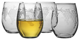 Sonoma Stemless Wine Glasses, Set of 4