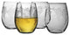 Sonoma Stemless Wine Glasses, Set of 4