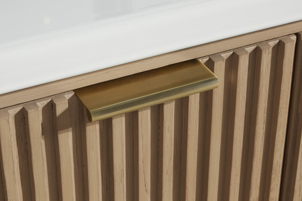 Ari Kitchen and Bath San Diego Bath Vanity, Oak, 36", Freestanding