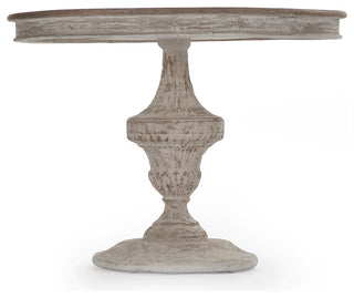 Jesse Table, Natural Top, Distressed Base