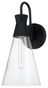 Capital Lighting 650311 Paloma 17" Tall Wall Sconce - Textured Black