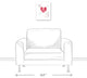 You and Me Heart Canvas Wall Art