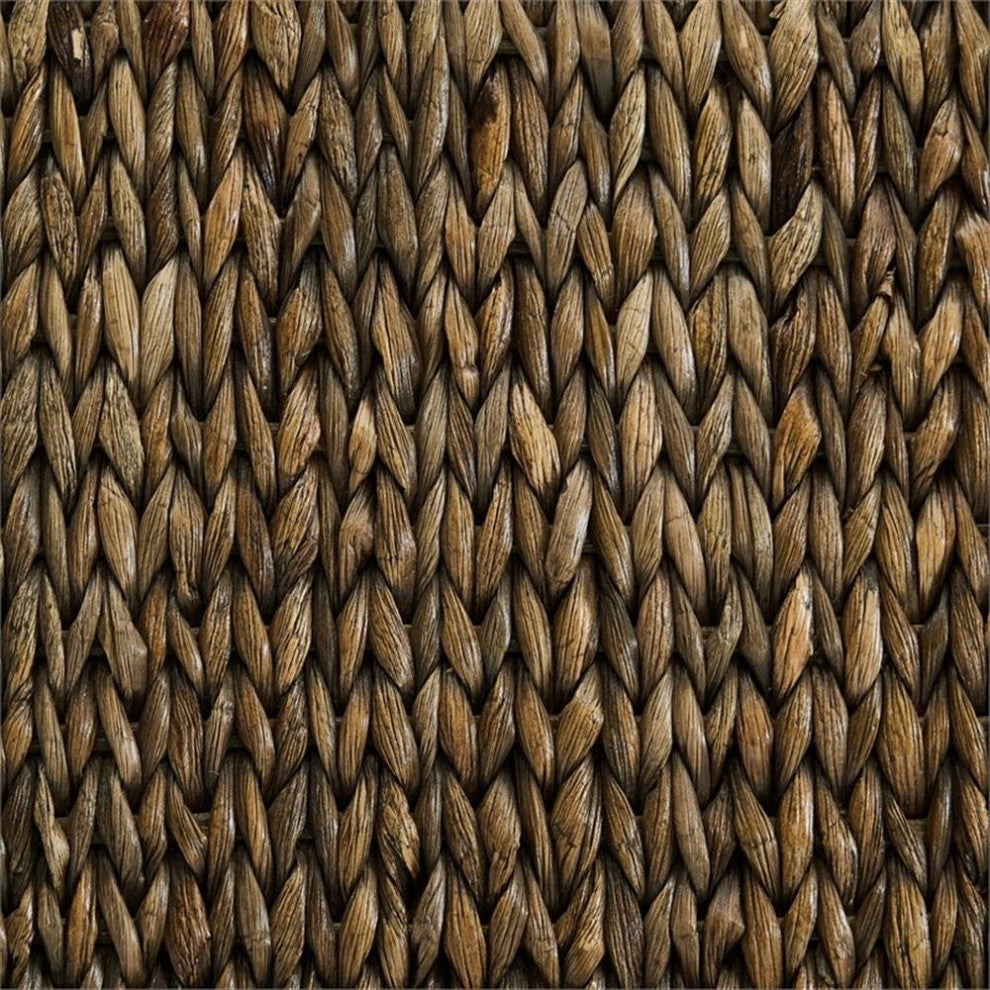 Crosley Furniture Edgewater Contemporary Wood/Rattan Queen Headboard - Sea Grass